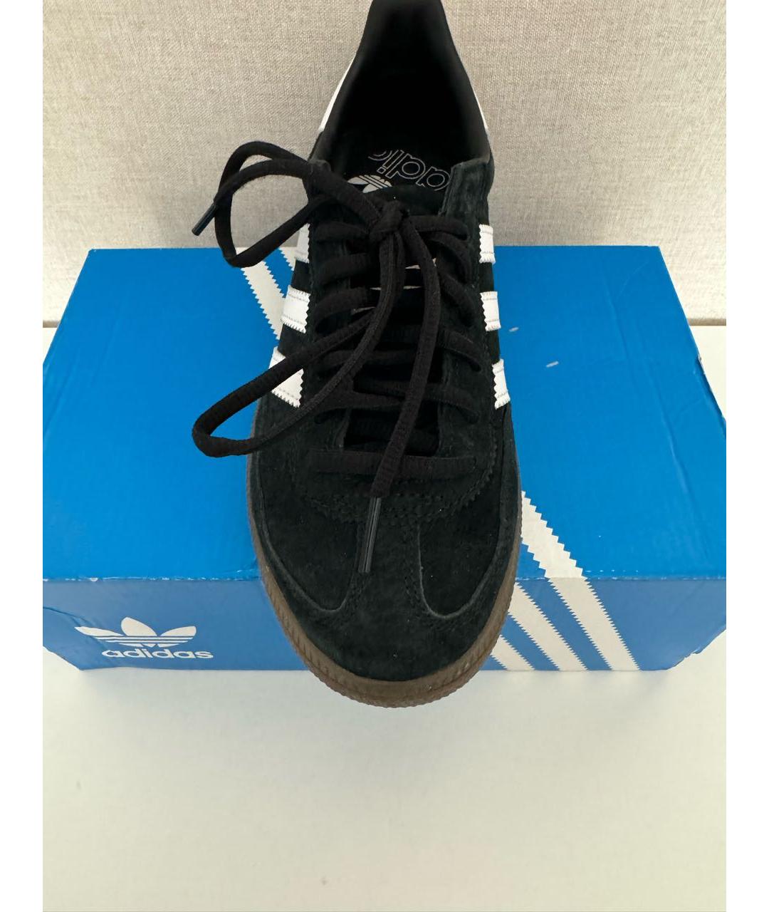 ADIDAS Черные замшевые кроссовки, фото 2