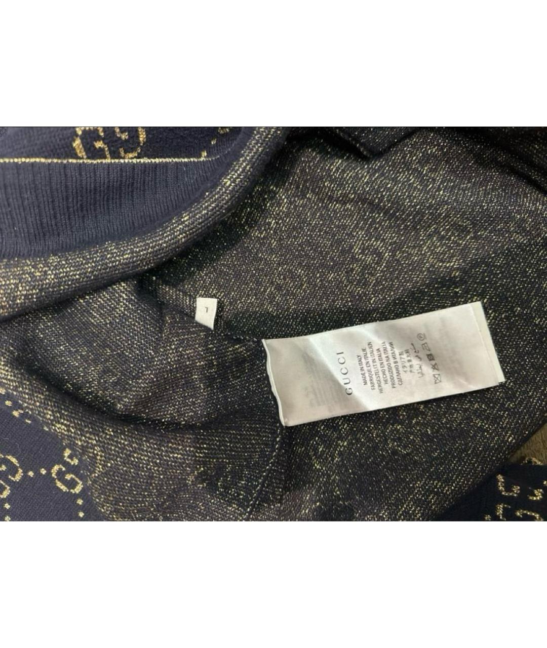 GUCCI Черный хлопковый джемпер / свитер, фото 4