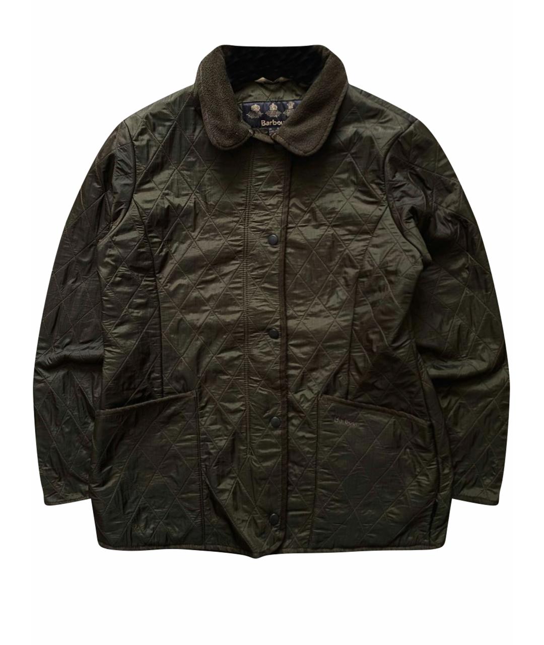 BARBOUR Зеленая полиэстеровая куртка, фото 1