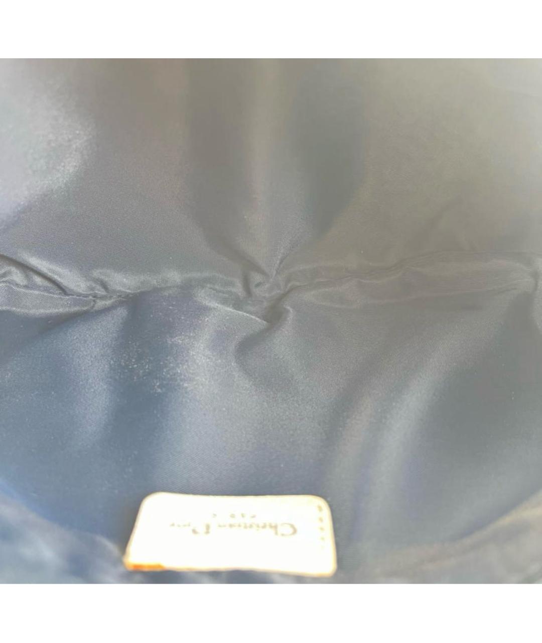 CHRISTIAN DIOR Синяя поясная сумка, фото 4