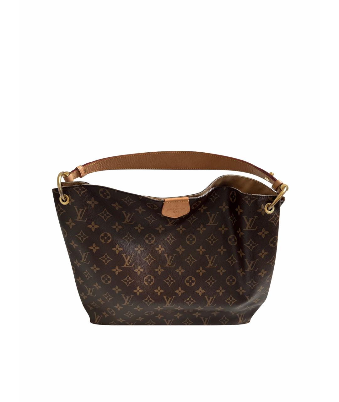 LOUIS VUITTON Коричневая сумка тоут, фото 1