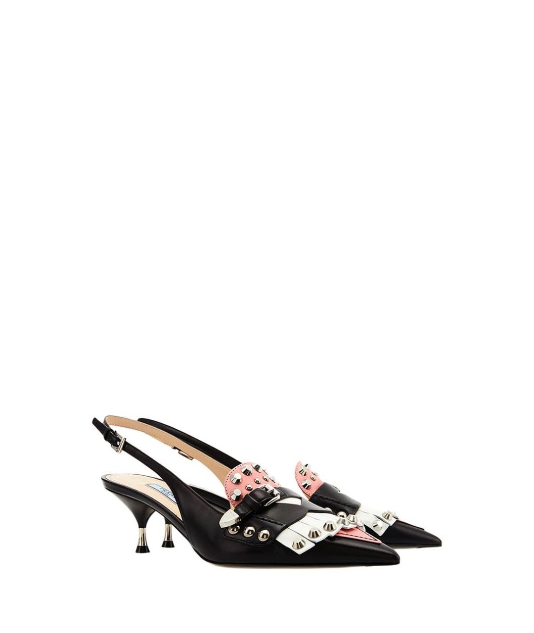 PRADA Мульти кожаные туфли, фото 2