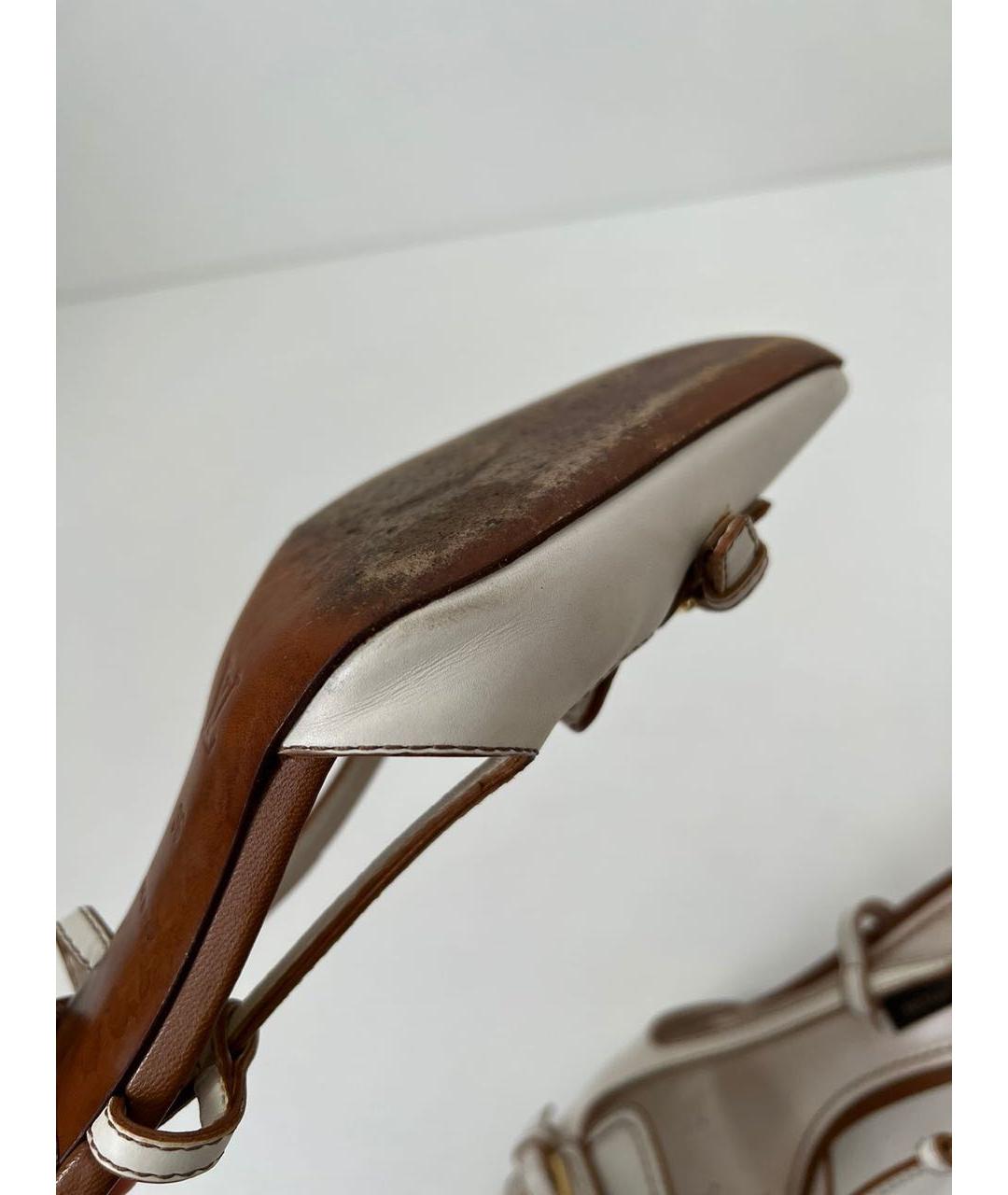 LOUIS VUITTON Кожаные босоножки, фото 6