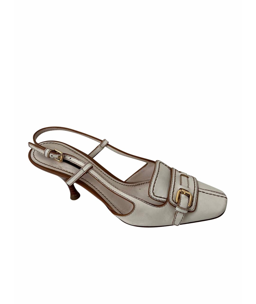 LOUIS VUITTON Кожаные босоножки, фото 1