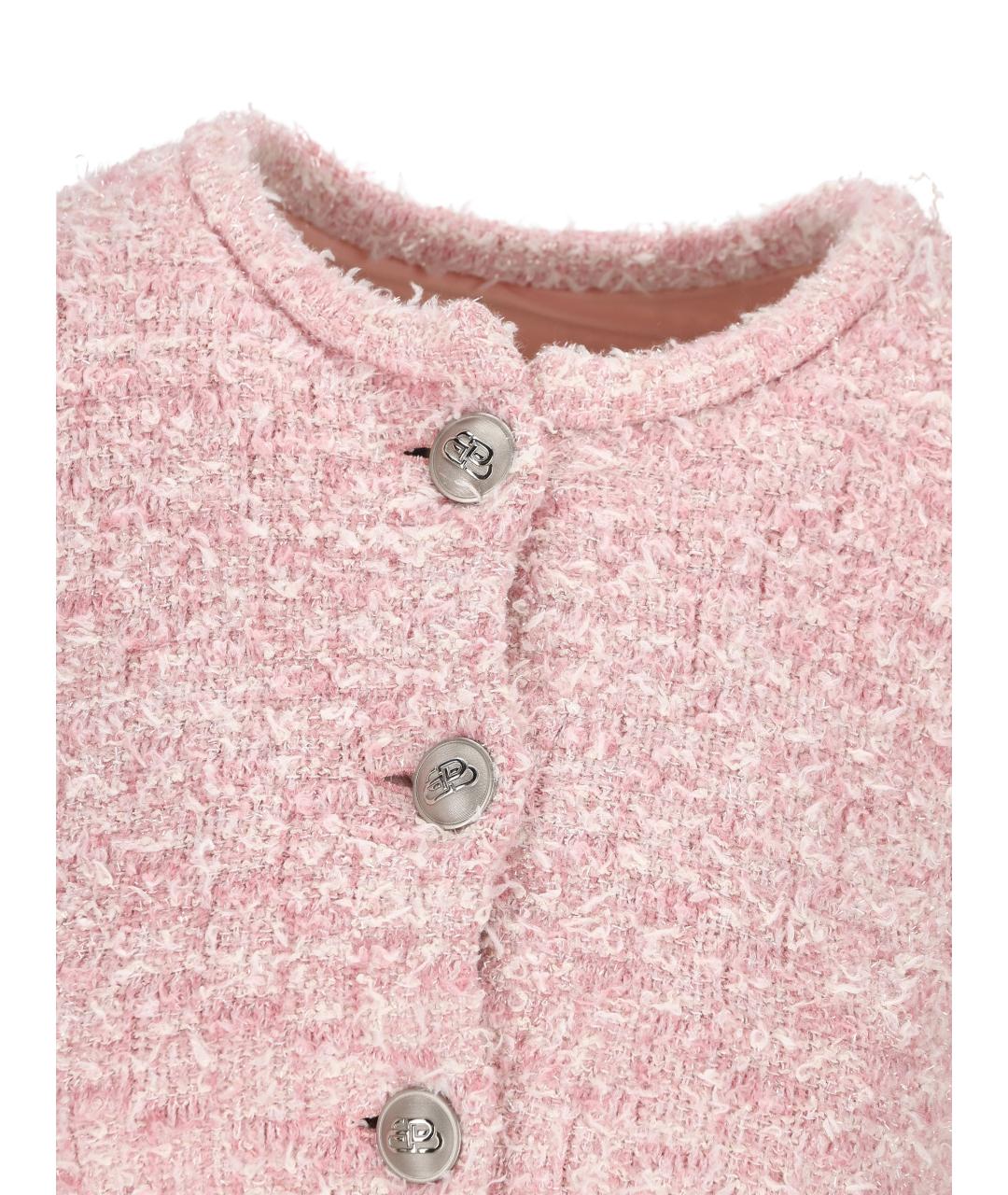 BALENCIAGA Розовый кардиган, фото 2