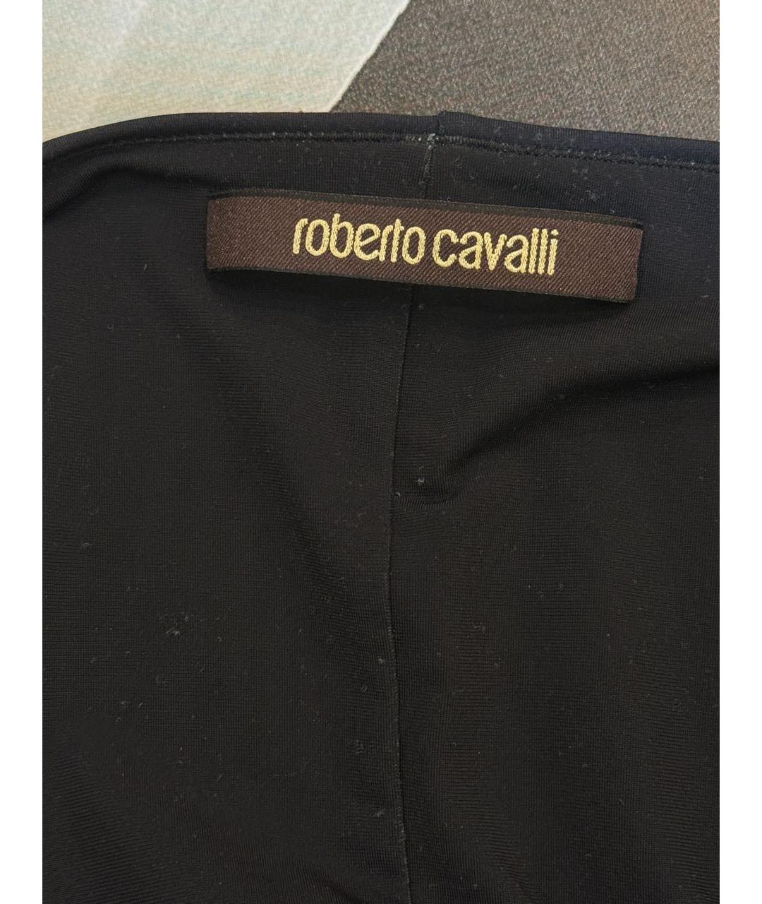 ROBERTO CAVALLI Мульти полиамидовое вечернее платье, фото 2