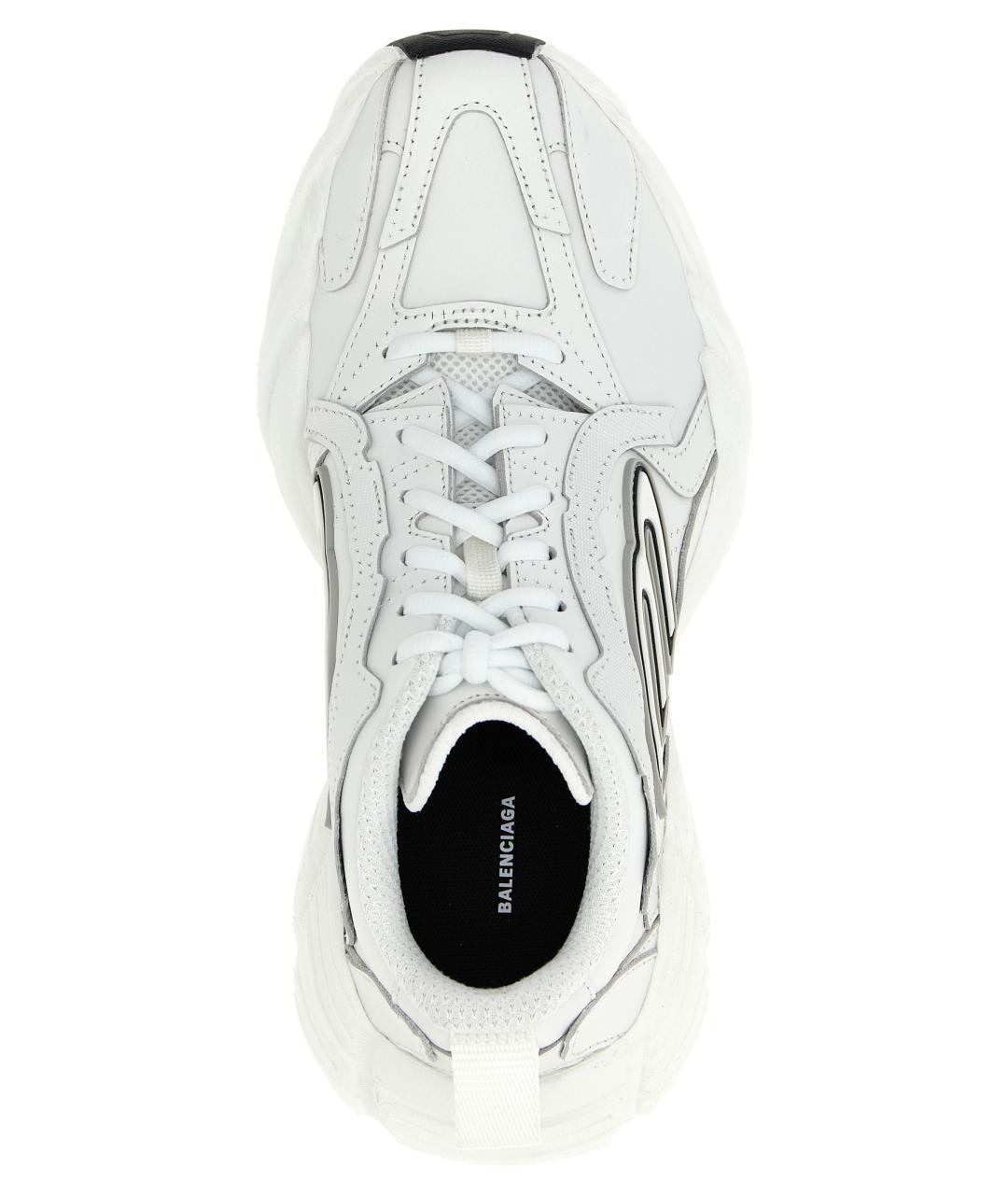 BALENCIAGA Белые кроссовки, фото 4
