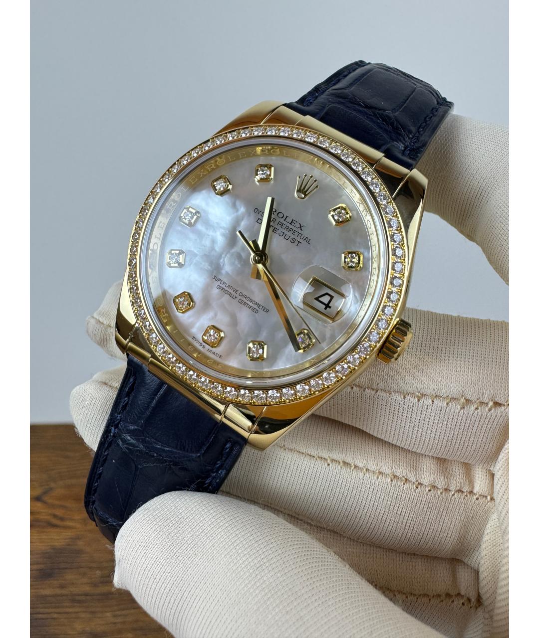 ROLEX Часы из желтого золота, фото 2