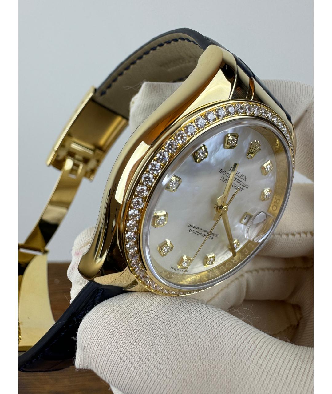 ROLEX Часы из желтого золота, фото 4