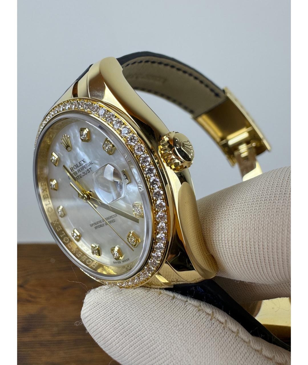 ROLEX Часы из желтого золота, фото 3