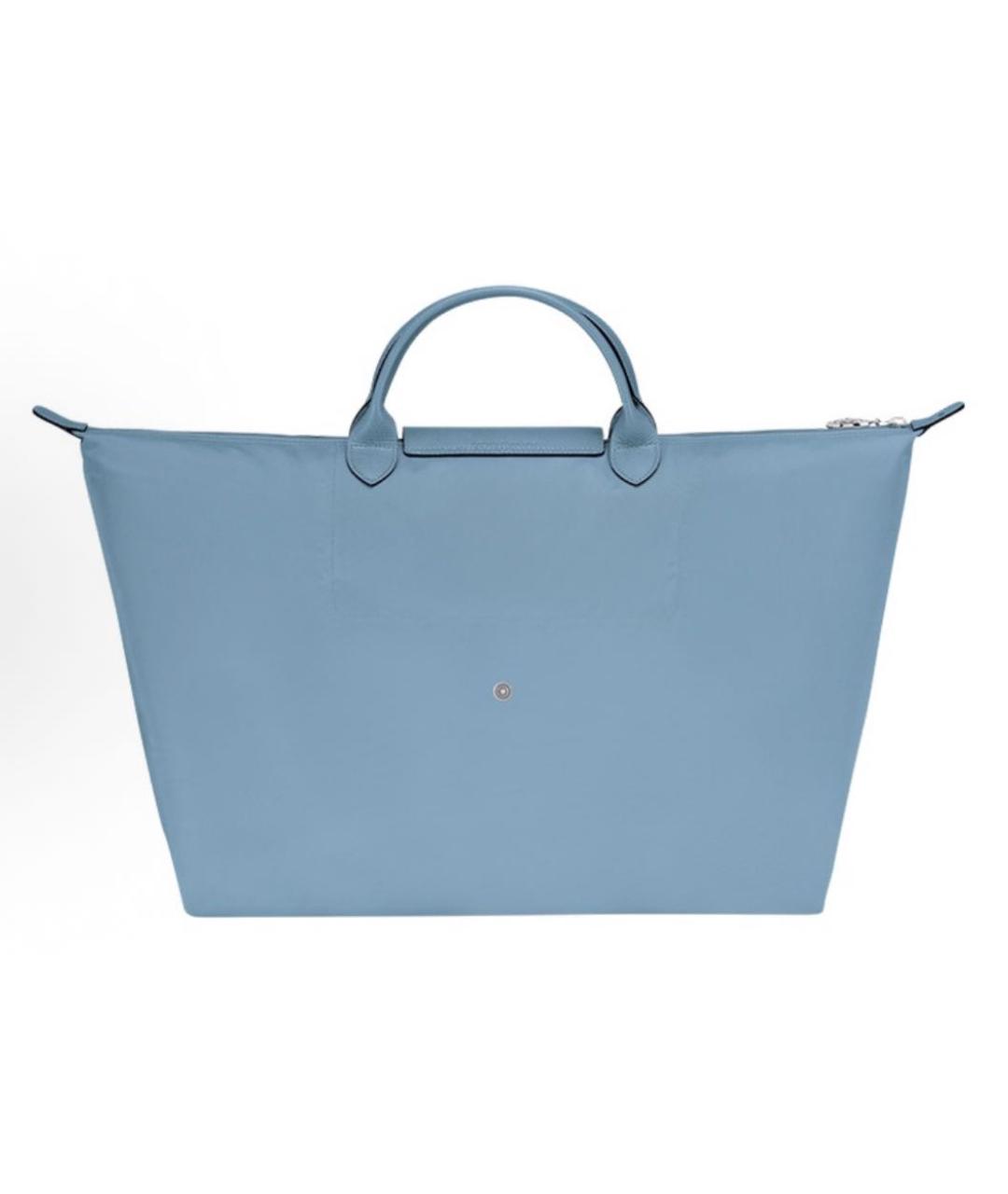 LONGCHAMP Голубая сумка тоут, фото 3