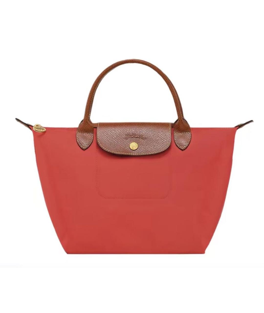 LONGCHAMP Красная сумка тоут, фото 4