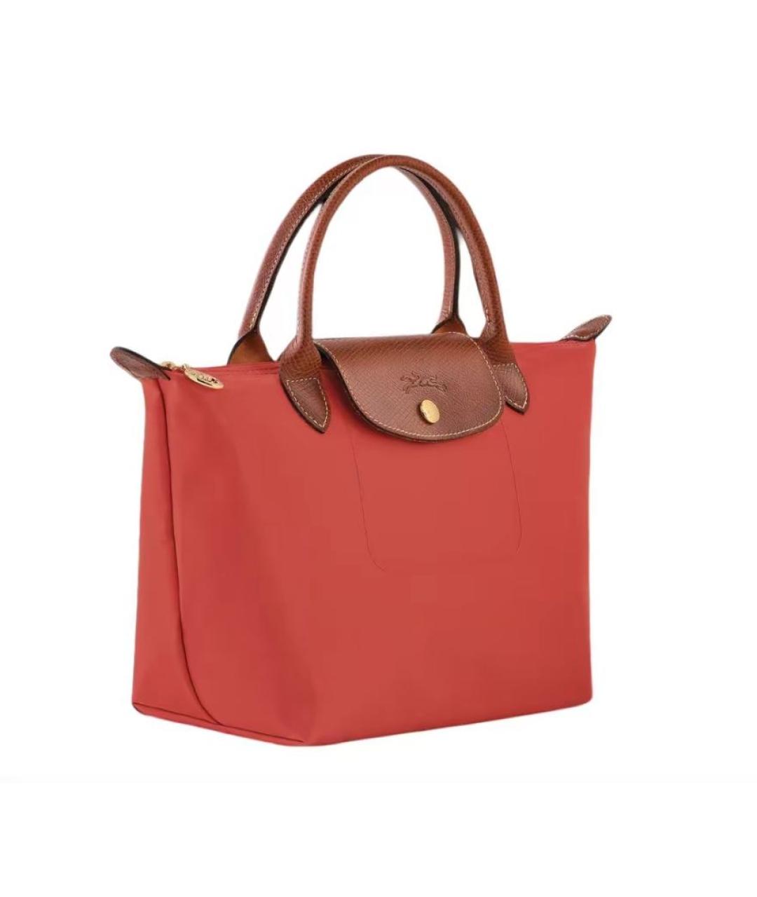 LONGCHAMP Красная сумка тоут, фото 2