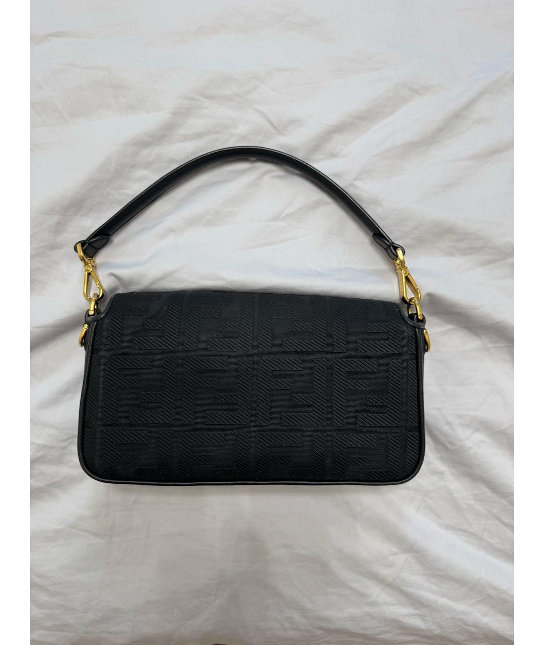 FENDI Черная сумка через плечо, фото 2