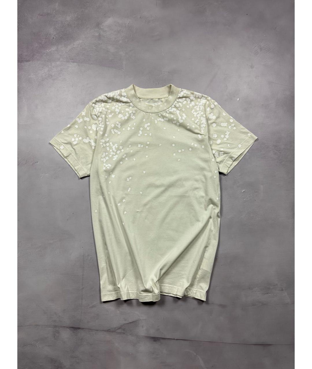 MAISON MARGIELA Белая хлопковая футболка, фото 9