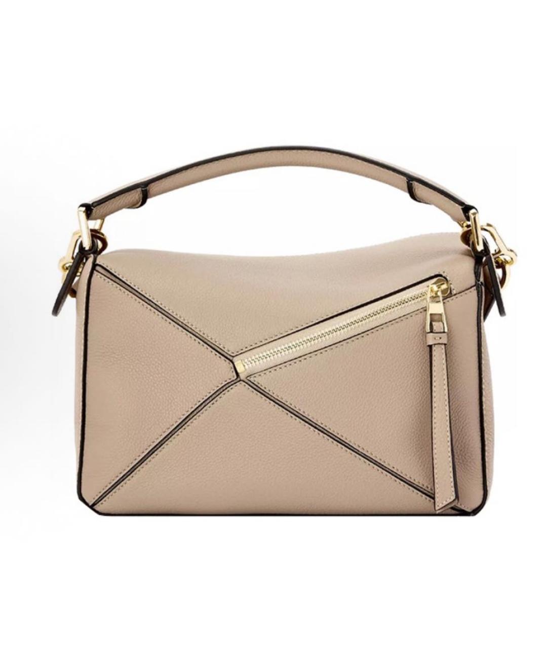LOEWE Бежевая сумка через плечо, фото 4