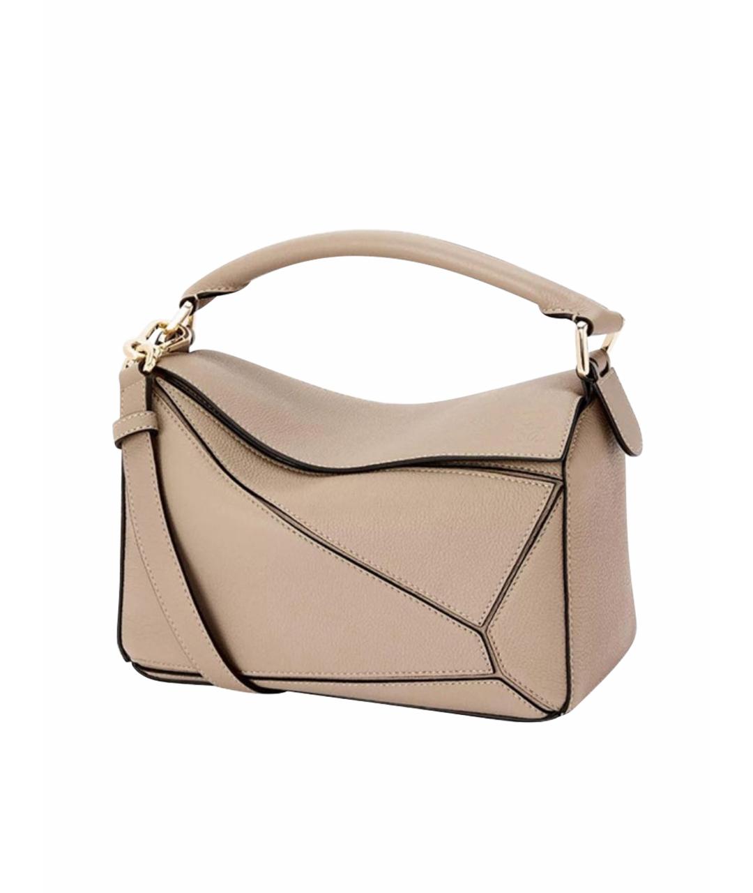 LOEWE Бежевая сумка через плечо, фото 1