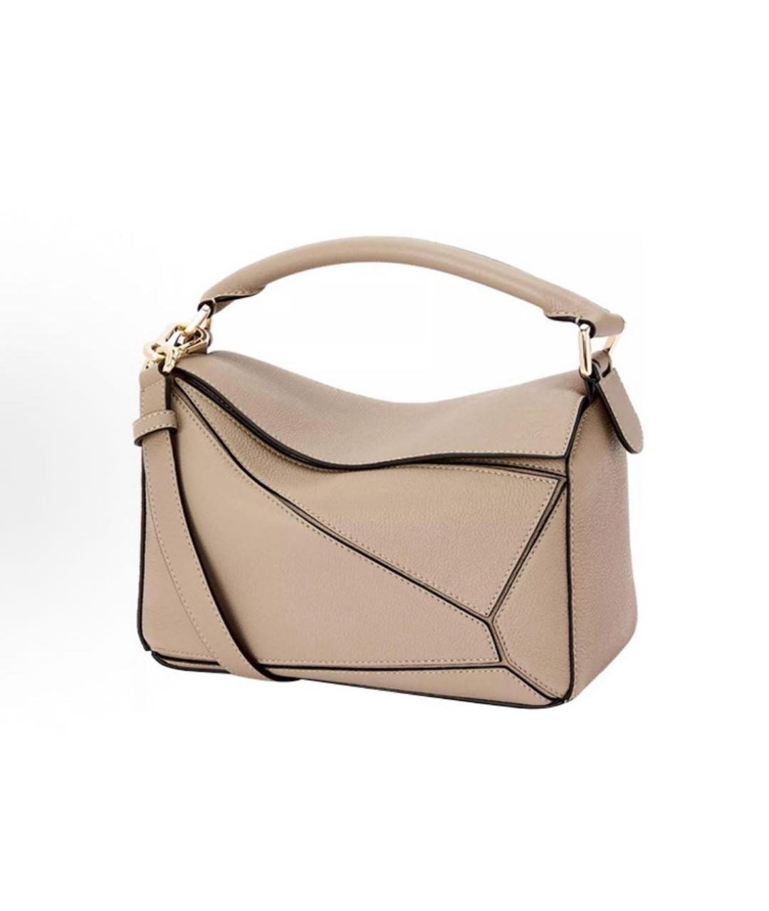 LOEWE Бежевая сумка через плечо, фото 5