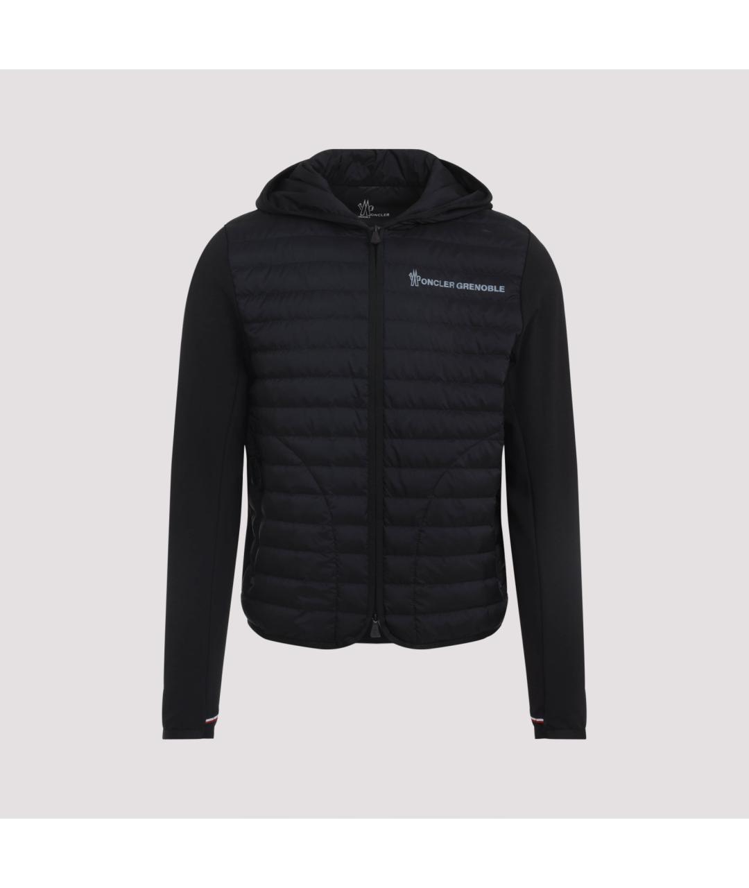 MONCLER GRENOBLE Черная полиамидовая куртка, фото 3