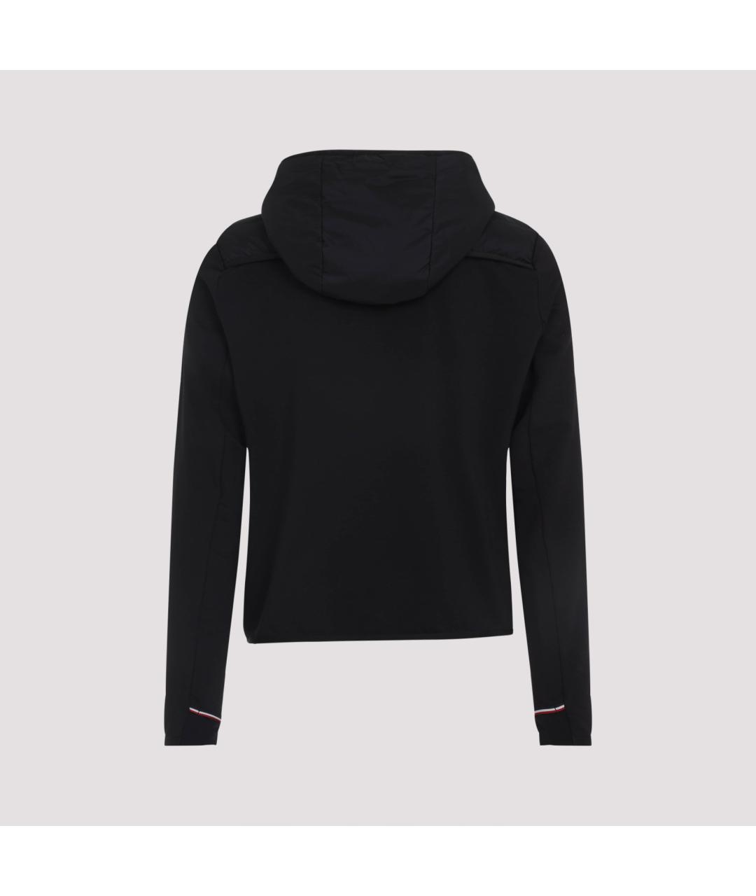 MONCLER GRENOBLE Черная полиамидовая куртка, фото 4