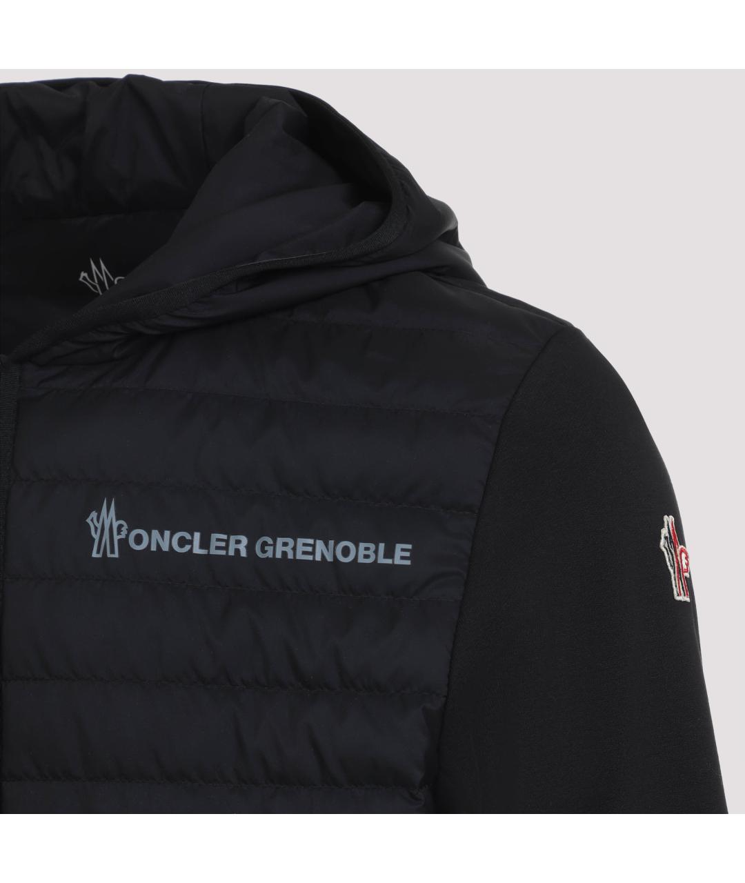 MONCLER GRENOBLE Черная полиамидовая куртка, фото 5