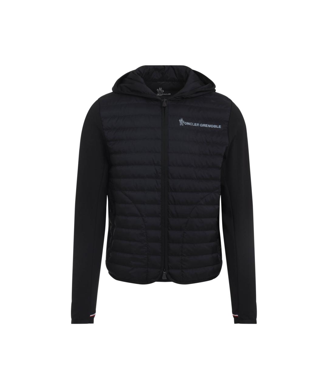 MONCLER GRENOBLE Черная полиамидовая куртка, фото 1