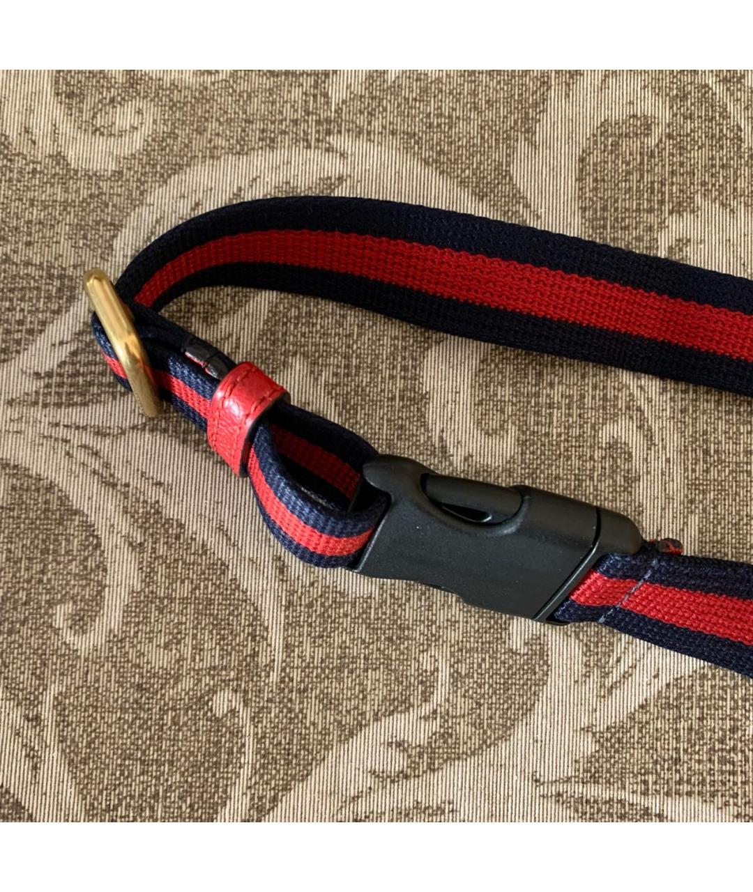 GUCCI Красная кожаная поясная сумка, фото 6