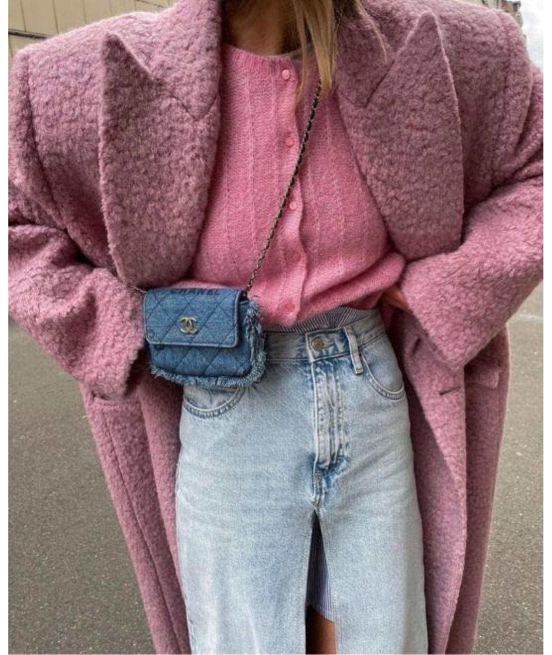 CHANEL Голубая поясная сумка, фото 2