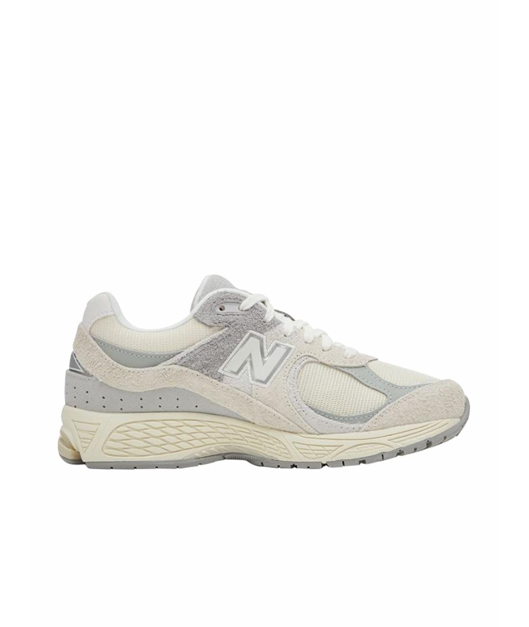 NEW BALANCE Бежевые замшевые кроссовки, фото 1