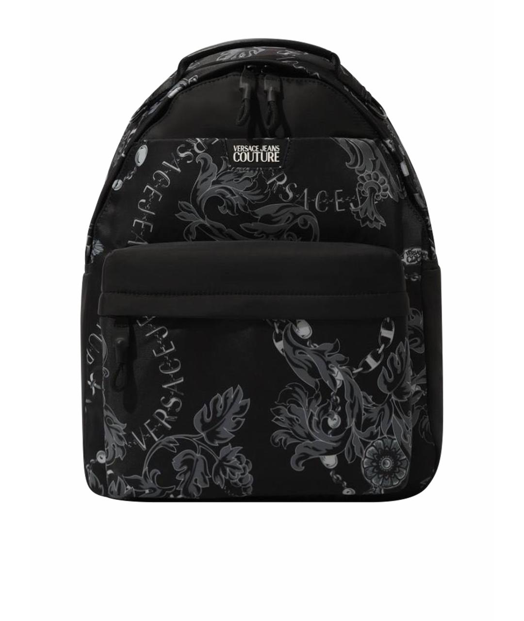 VERSACE JEANS COUTURE Черный синтетический рюкзак, фото 1