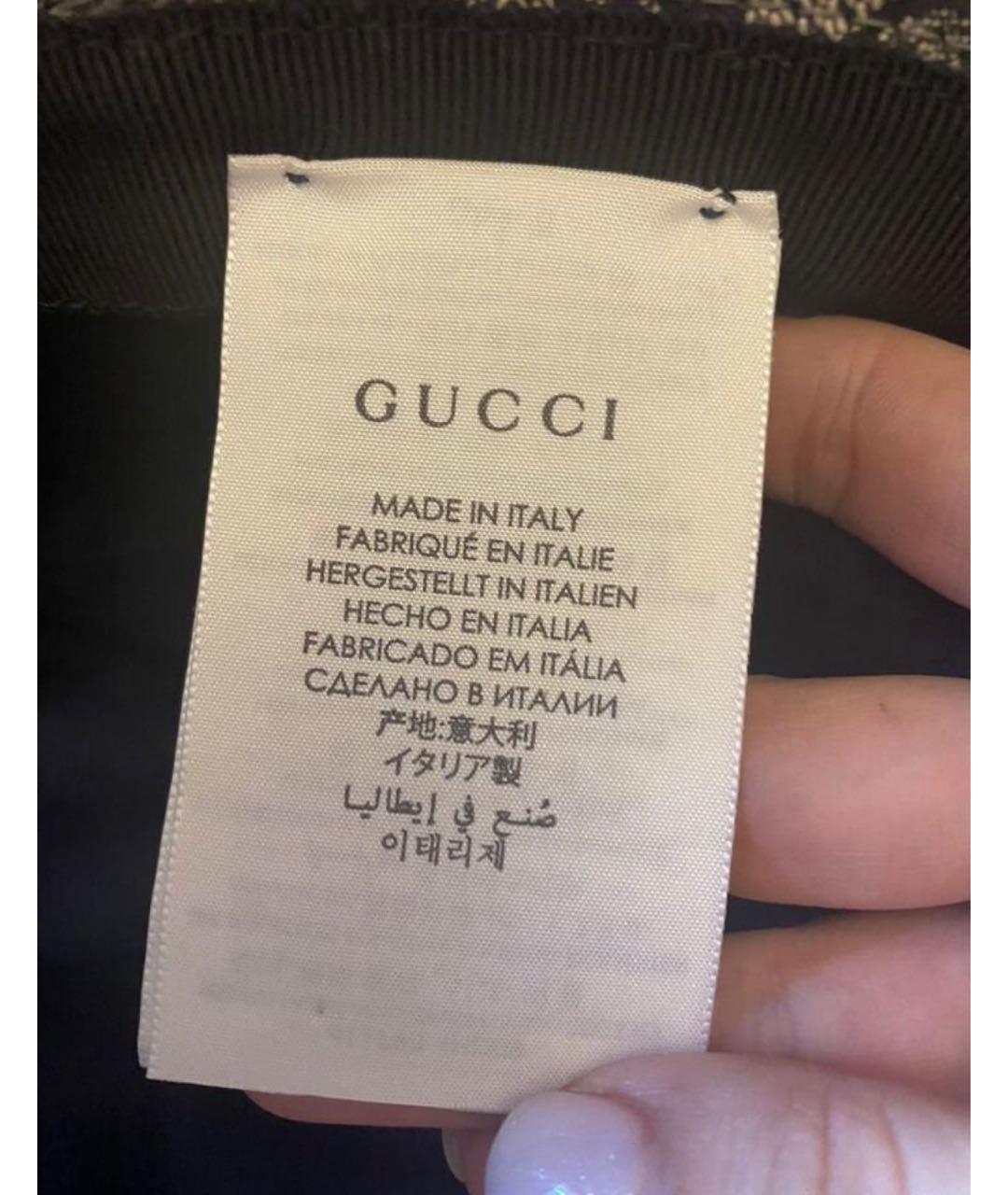 GUCCI Мульти хлопковая шляпа, фото 4