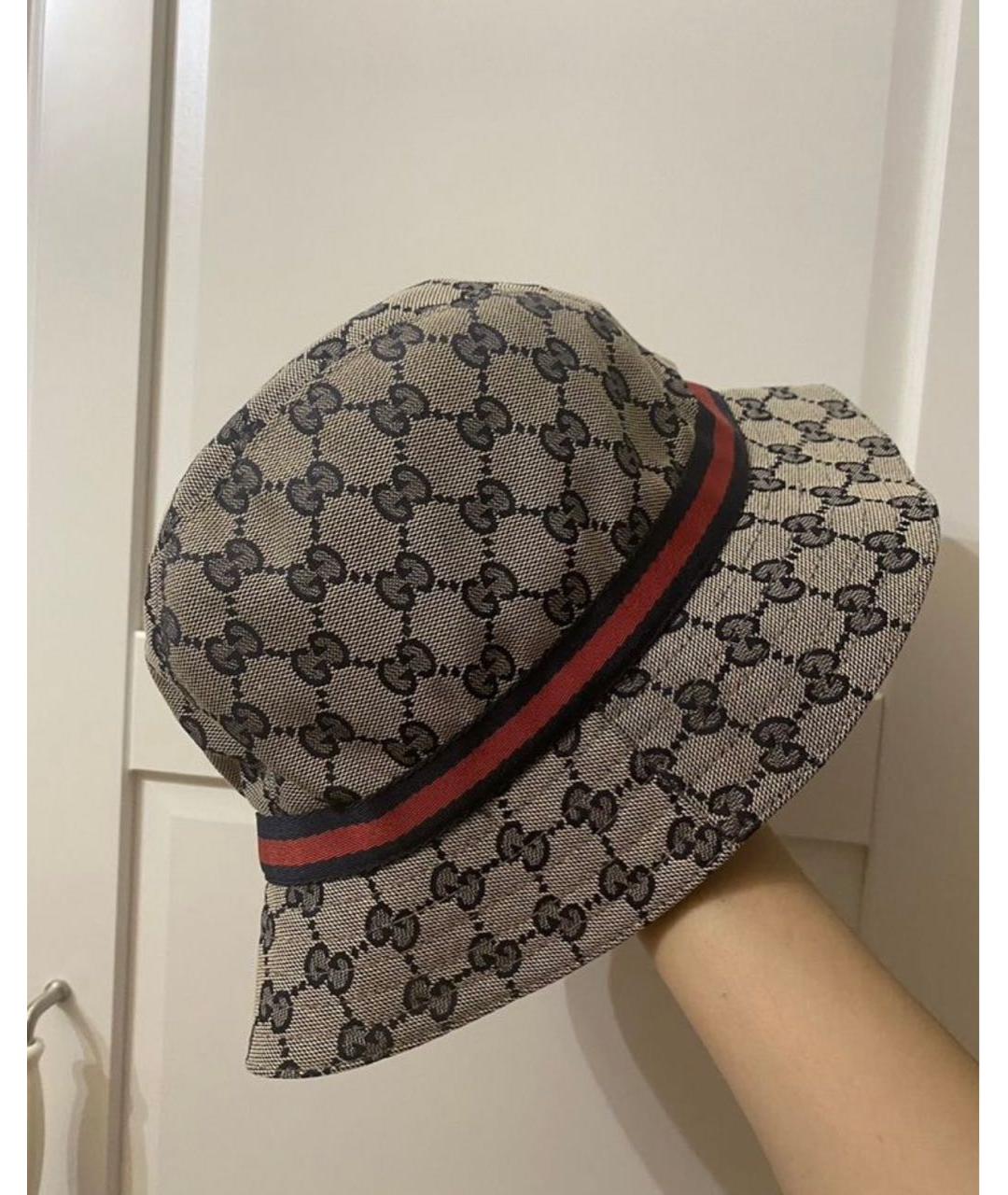 GUCCI Мульти хлопковая шляпа, фото 2
