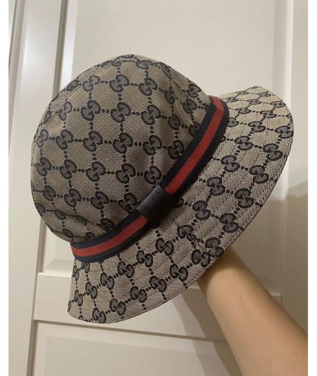 GUCCI Мульти хлопковая шляпа, фото 9