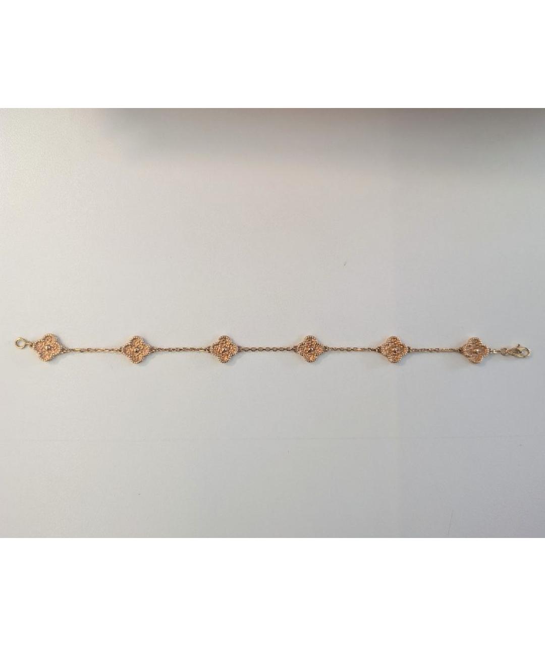 VAN CLEEF & ARPELS Золотой браслет из розового золота, фото 4