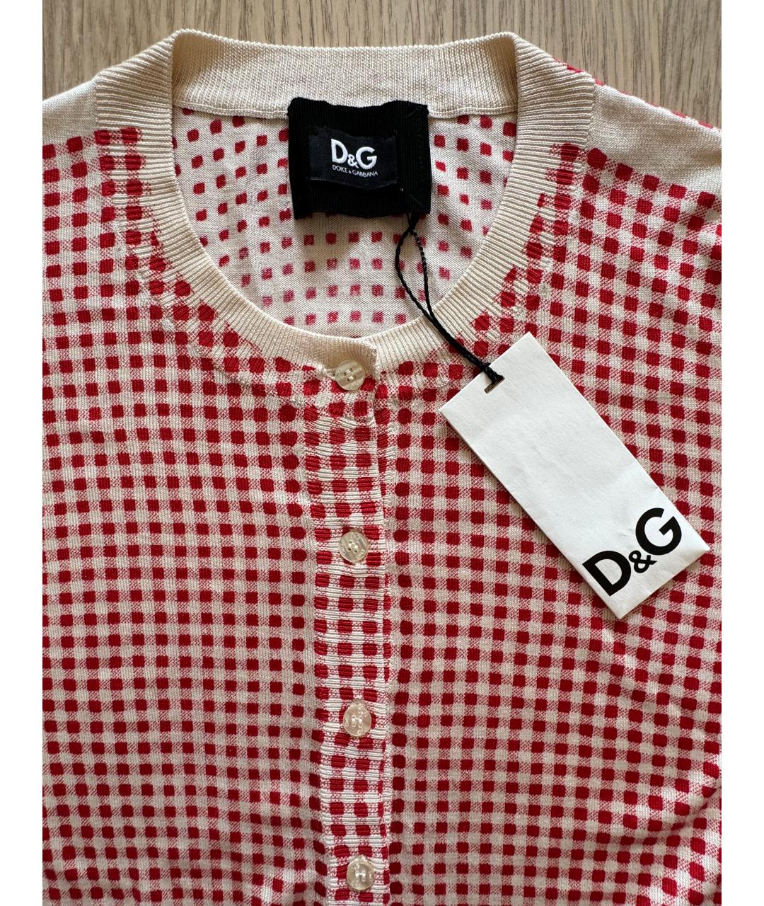 DOLCE&GABBANA Мульти шелковый джемпер / свитер, фото 3