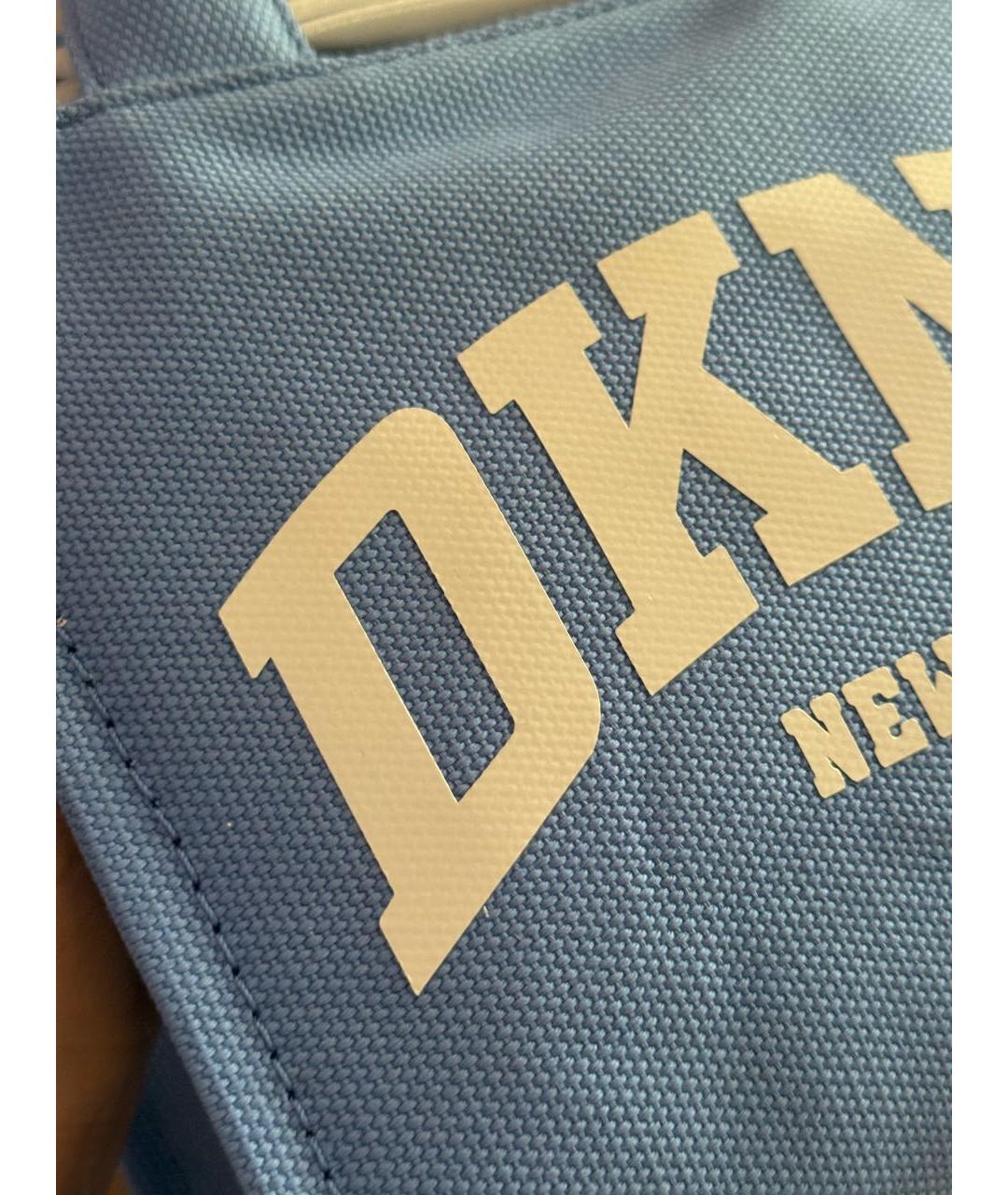 DKNY Голубая сумка тоут, фото 3