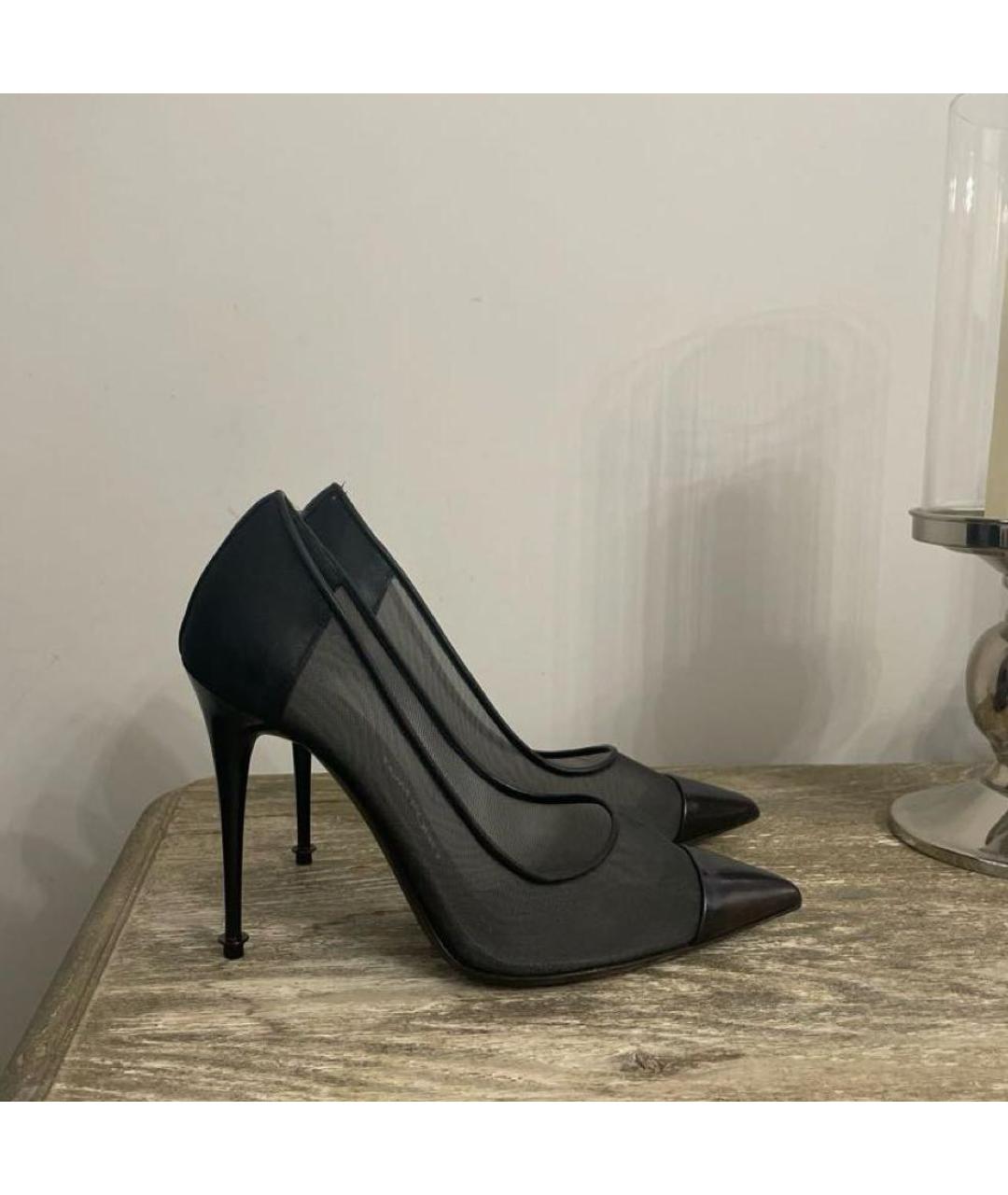 TOM FORD Черные кожаные туфли, фото 5