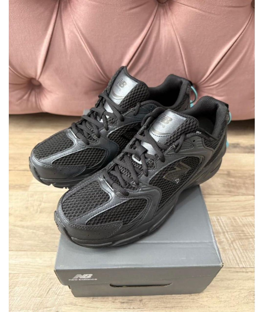NEW BALANCE Черные низкие кроссовки / кеды, фото 4