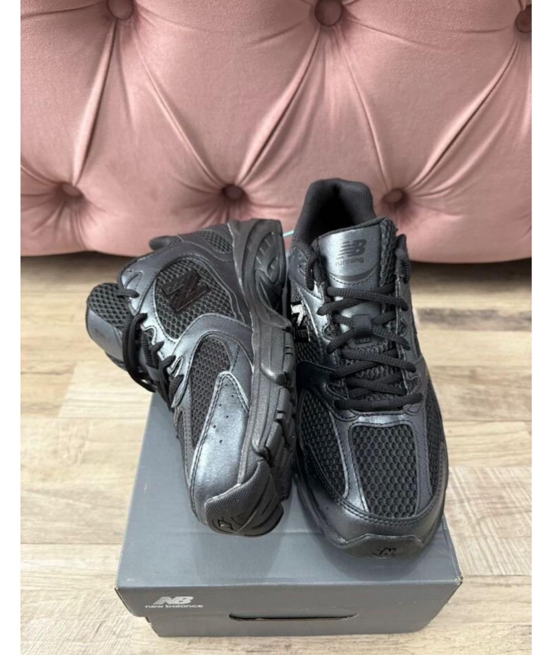 NEW BALANCE Черные низкие кроссовки / кеды, фото 3