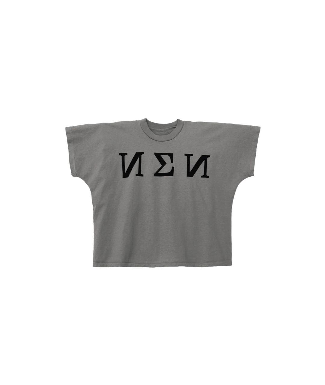 YEEZY Серая хлопковая футболка, фото 6