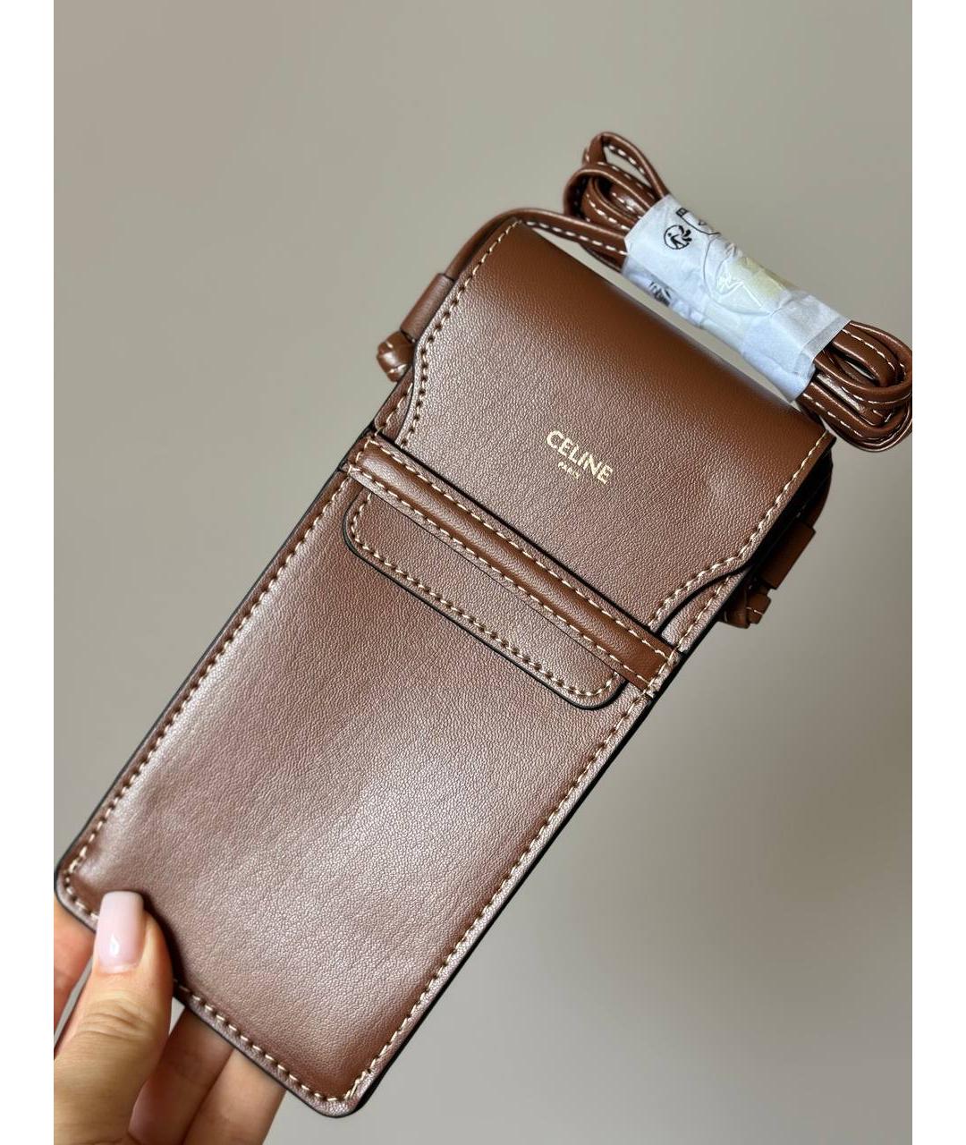 CELINE Золотые металлические солнцезащитные очки, фото 4
