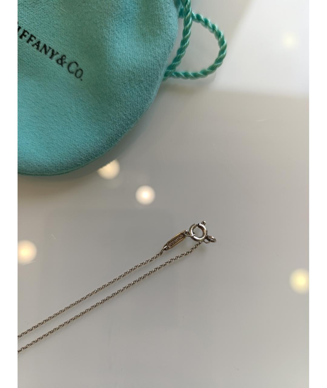 TIFFANY&CO Бирюзовая серебряная подвеска, фото 6