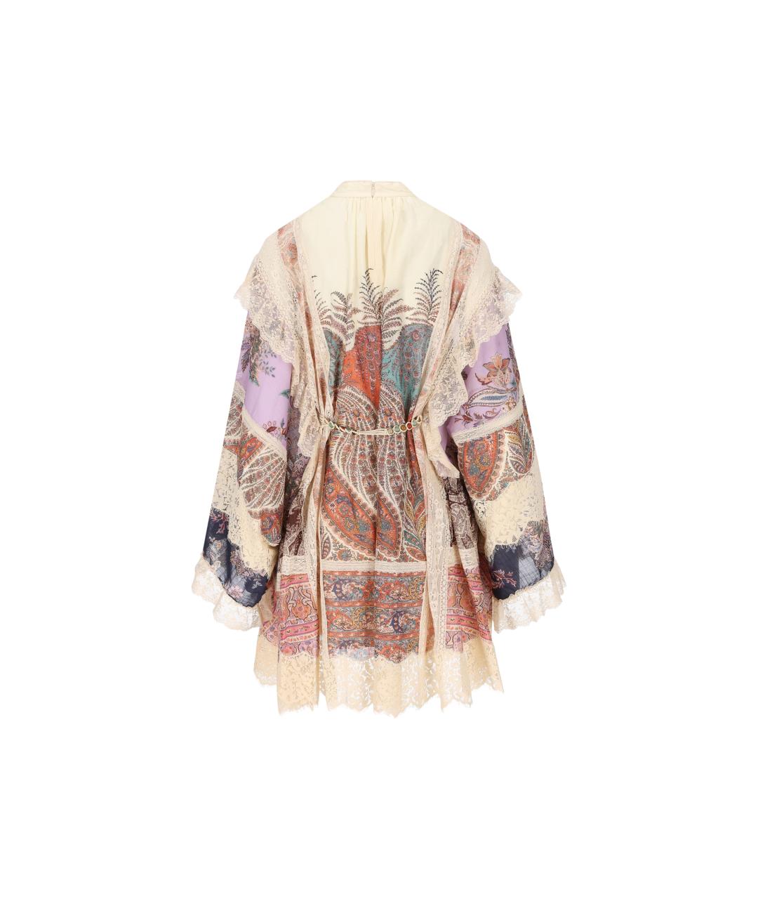 ZIMMERMANN Мульти хлопковое повседневное платье, фото 2