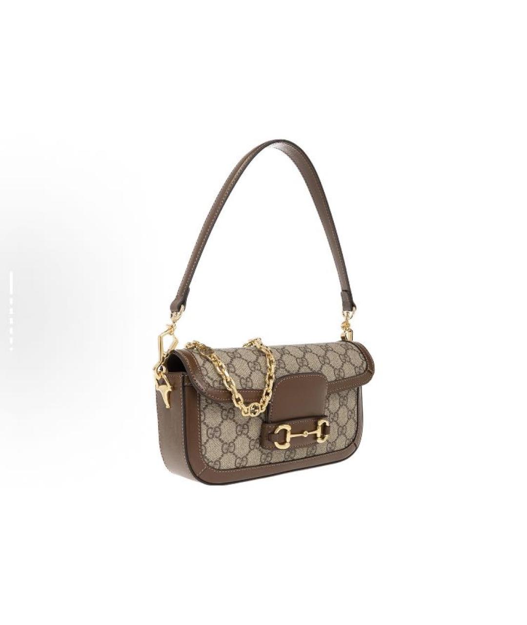GUCCI Коричневая сумка через плечо, фото 2