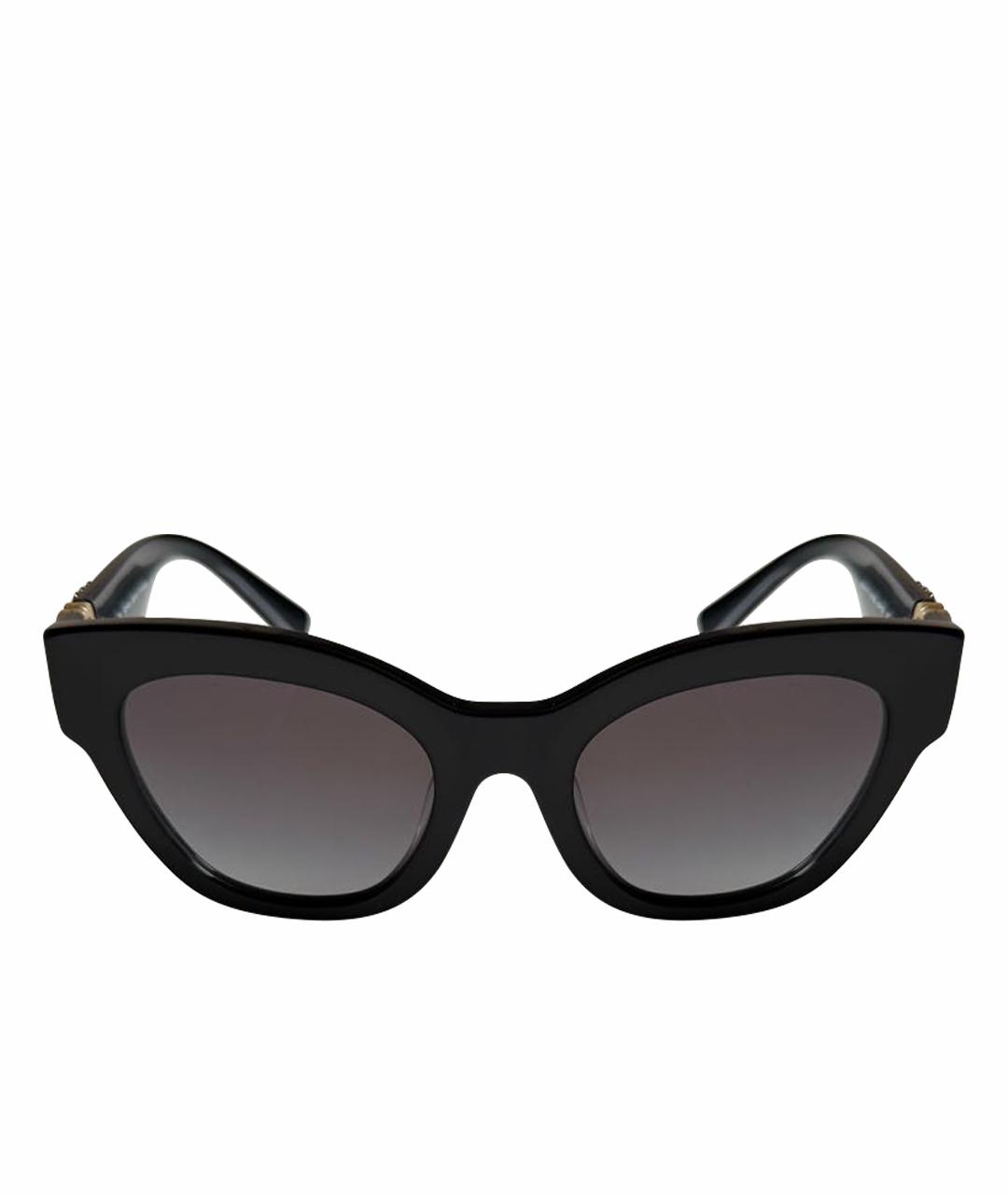 MIU MIU Черные пластиковые солнцезащитные очки, фото 1