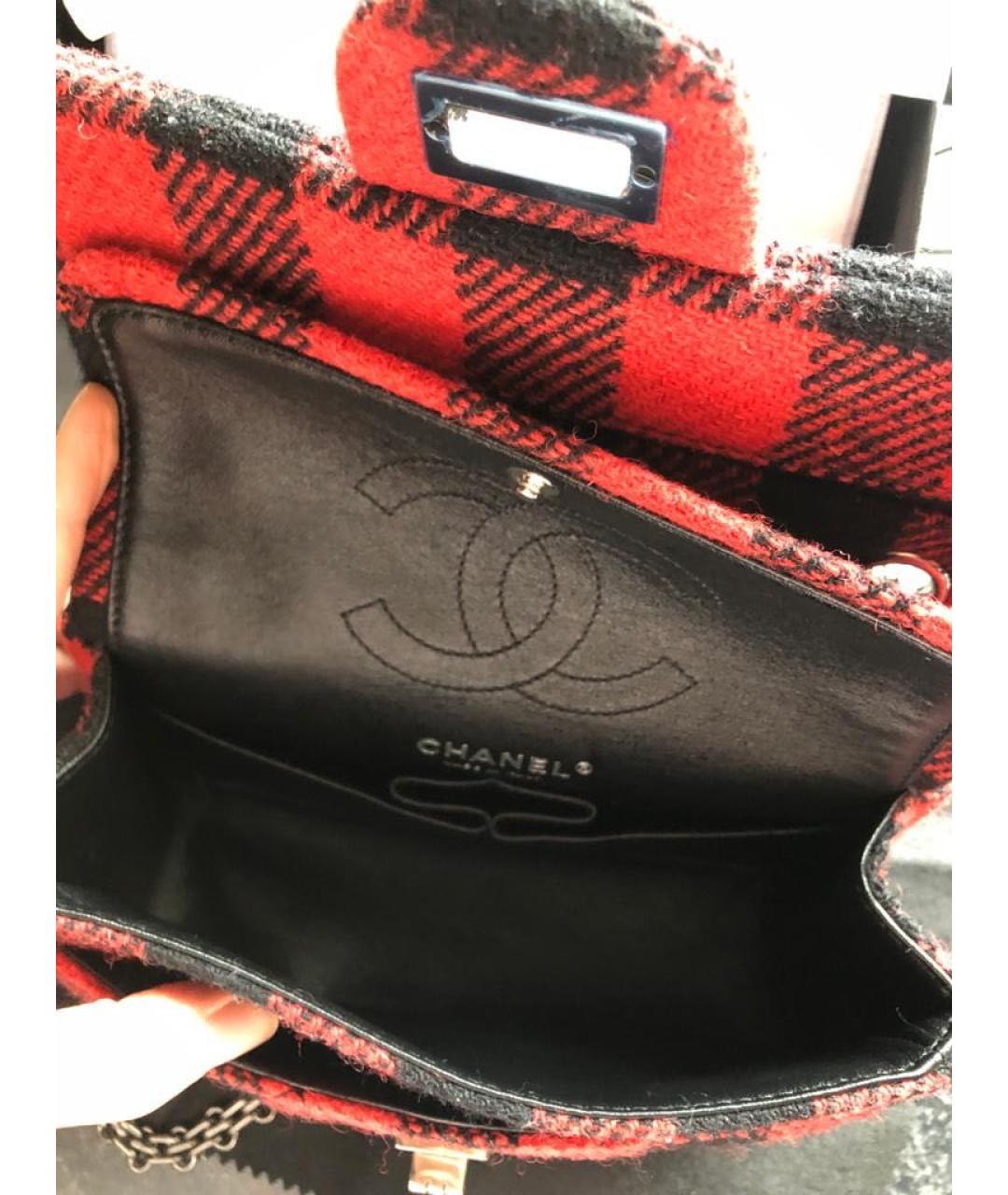 CHANEL Мульти шерстяная сумка через плечо, фото 4