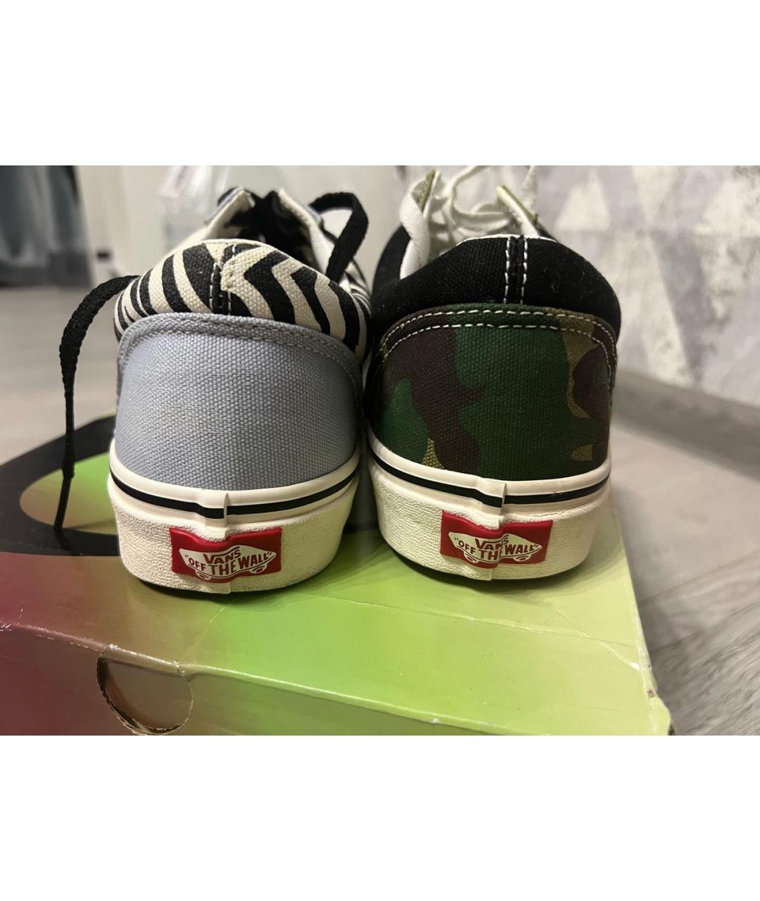 VANS Мульти кожаные низкие кроссовки / кеды, фото 4