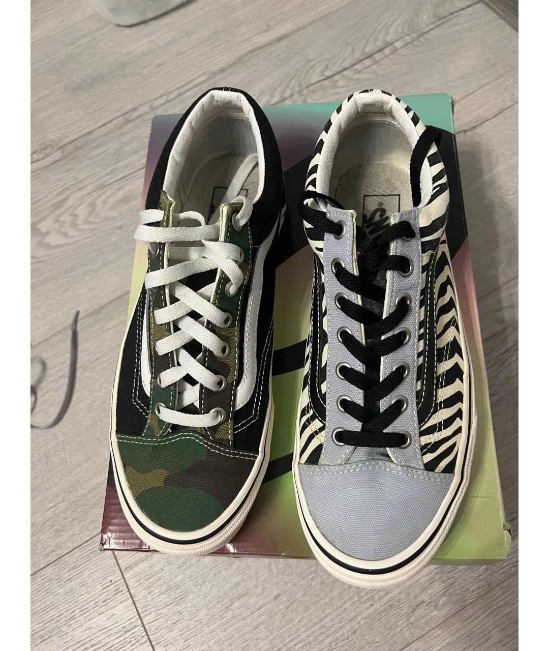 VANS Мульти кожаные низкие кроссовки / кеды, фото 2
