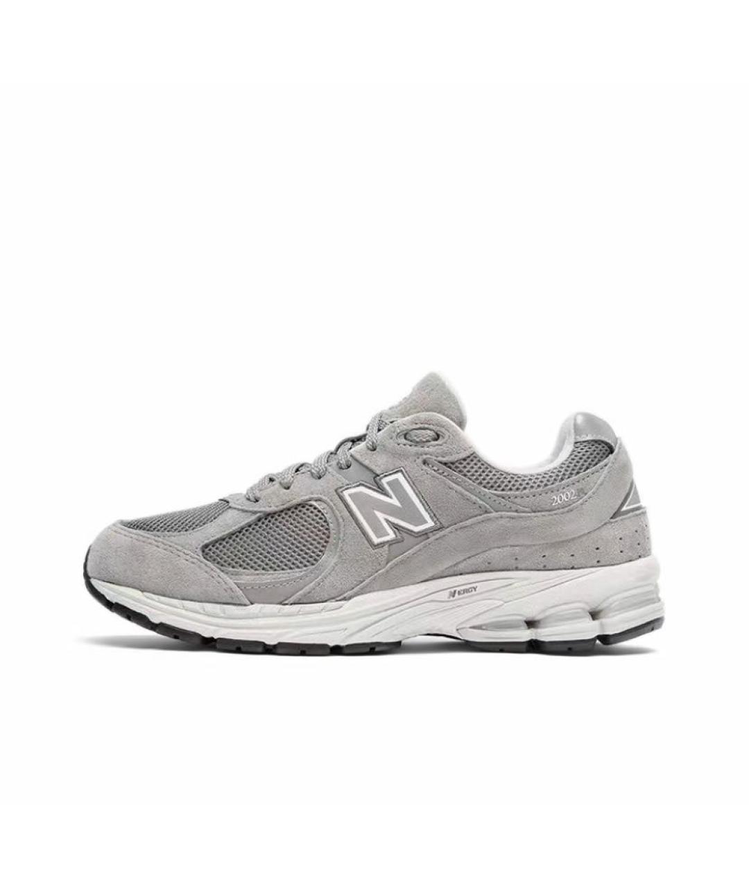 NEW BALANCE Серые замшевые кроссовки, фото 4