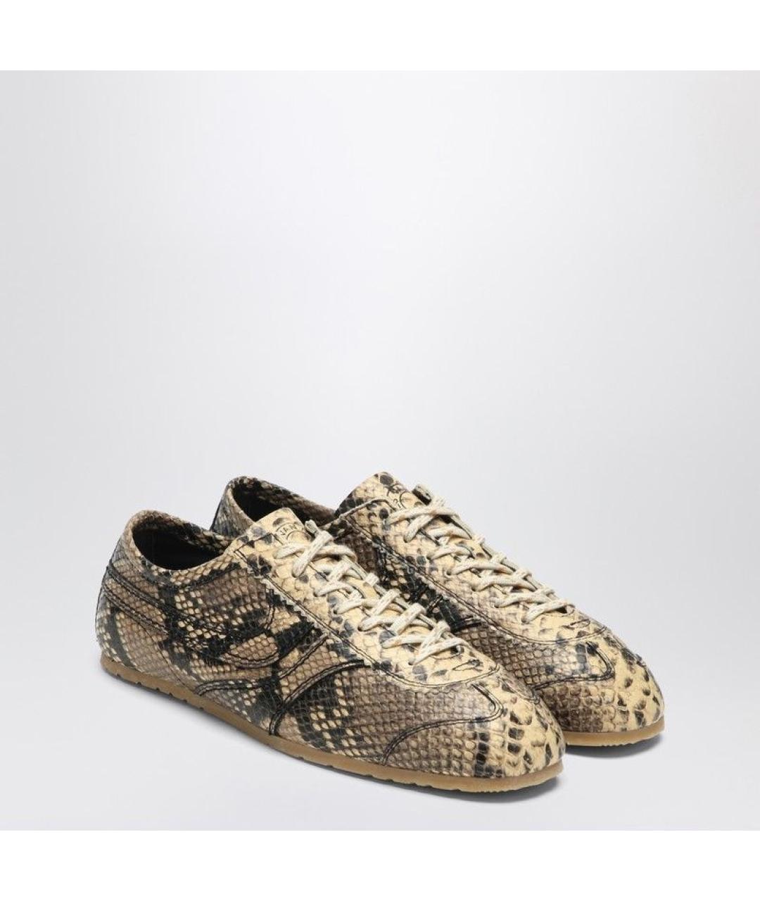 DRIES VAN NOTEN Мульти кожаные кроссовки, фото 2